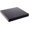 Plymor Black Polished Acrylic Square Display Block, 1" H x 8" W x 8" D